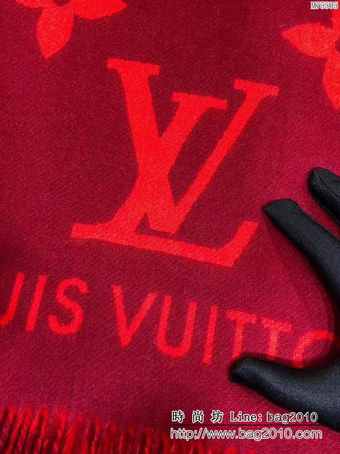 路易威登LV頂級原單 Louis VuittonREYKJAVIK羊絨圍巾/披肩 LLWJ6948